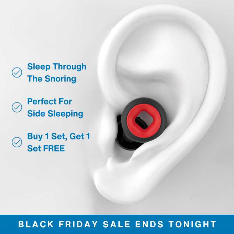 SnoreSilence™ Sleep Plugs - Buy 1 Set, Get 1 Set FREE